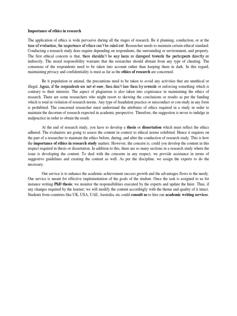 How to write ethical consideration in research proposal example picture