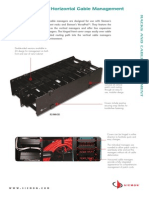 Siemon Rs rs3 Horizontal Cable Management - Spec Sheet PDF