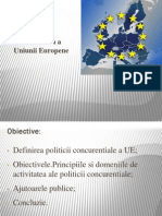 Politica Concurentiala A Uniunii Europene