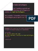 8ss1 Le Triplet de Pythagore PDF