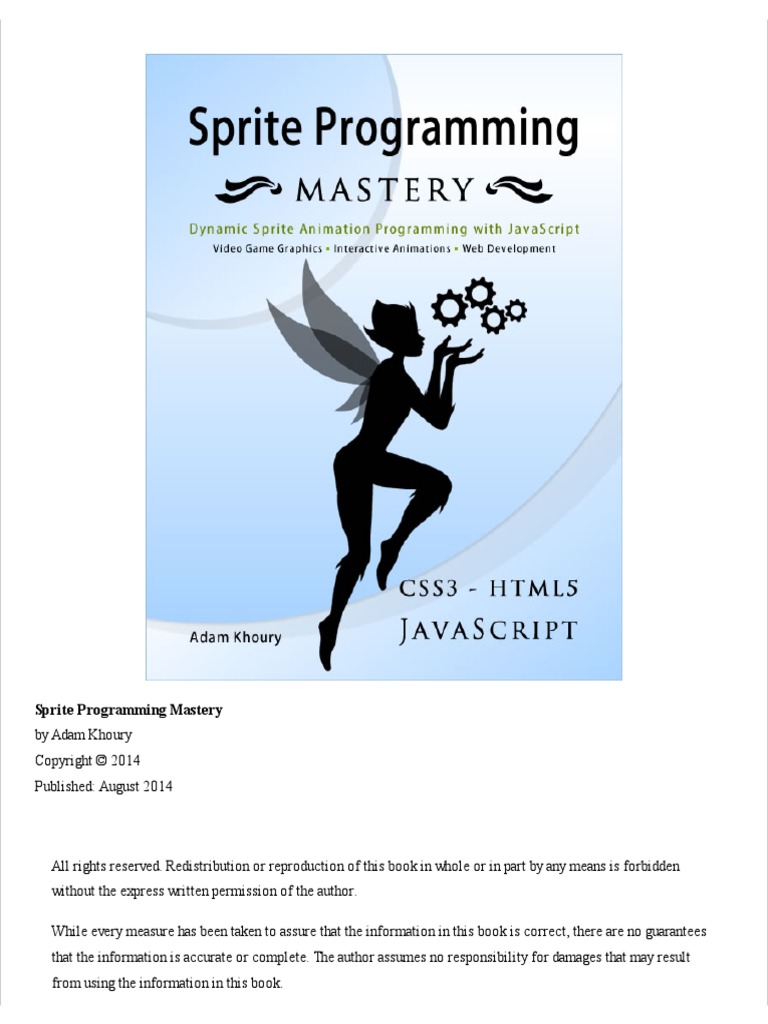 Sprite Programming Mastery Preview (1) | Computer Animation | Cascading ...