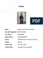 My Biodata