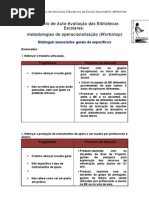 distinguir enunciados gerais de específicos