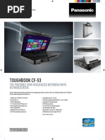 Panasonic Toughbook CF-53AACHYDY Semi Rugged HD Notebook