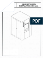 Erna Sterilizer KK 6610 - Installation Manual