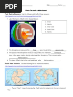 Plate Tectonics Gizmo Form Pdf Pdf Plate Tectonics Volcano