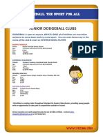 Junior Dodgeball Clubs