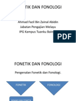 Fonetik Fonologi Dan Alat Artikulasi PDF