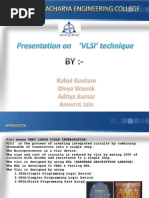 Vlsi Minor Training Report