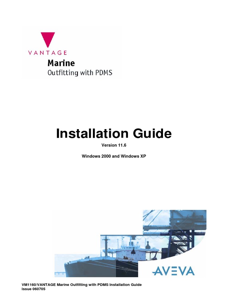 Vantage Marine Outfitting With Pdms Installation Guide