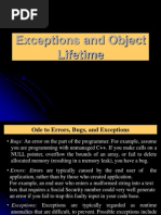 Chapter 5-Exceptions and Object Lifetime