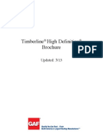 Timberline Lifetime High Definition Brochure PDF