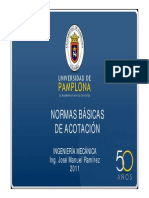 Normas de Acotacion PDF