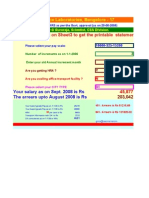 VI pay salary (all India) calculator by G Gururaja (EXCEL FILE)