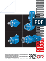 ROSSI - Reductores Planetarios Coaxiales y Ortogonales PDF