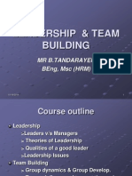 Leadership & Team Building