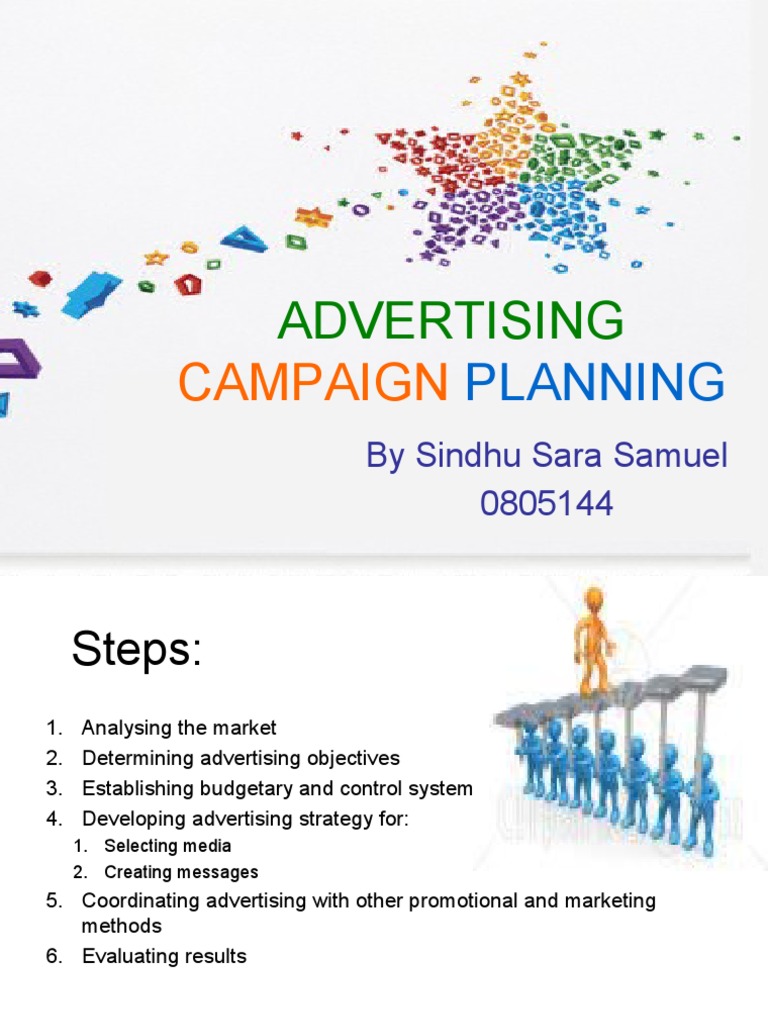 Advertising Campaign Planning Steps | PDF | Advertising | Marketing ...