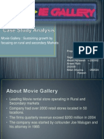 Movie Gallary Case Study