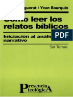 162401671 10 Marguerat Daniel Como Leer Los Relatos Biblicos