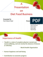 A Presentation On Diet Food Business: Presented To: Presented by