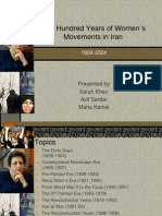 Women Movements in Iran 