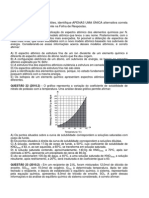 Química - Questões de 21 a 40