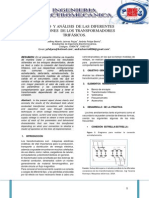 Informe Practica Transformador Trifasico PDF