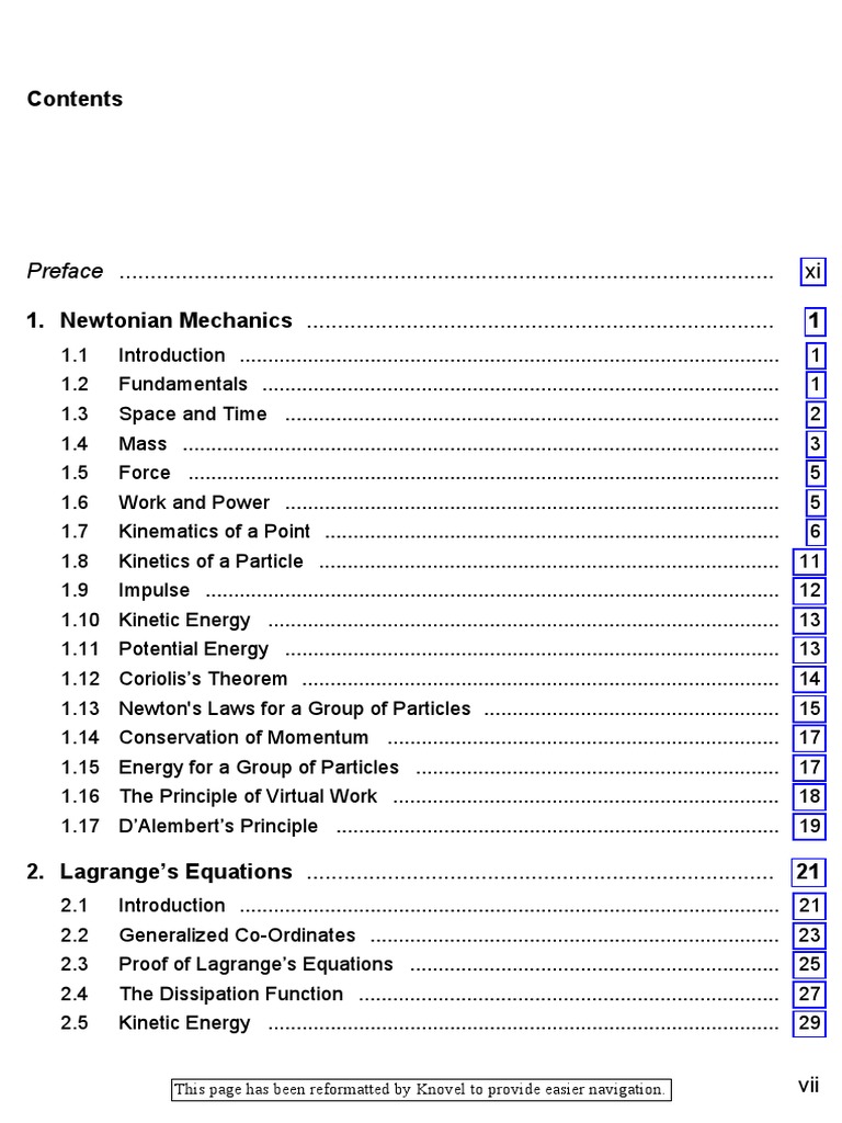 Advanced Mechanics & Dynamics | PDF | Lagrangian Mechanics | Momentum