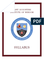 Syllabus SAI PDF