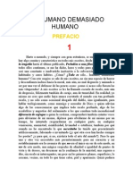 Wilhelm Nietzsche Friedrich-De Humano Demasiado Humano PDF