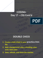 2015 - s1 - Op - Week 10 Coding Day 17 Page Layout