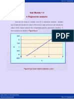 Sub Module 1.4 4. Regression Analysis