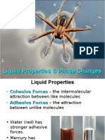 Lecture 7.2 - Liquids & Phase Changes