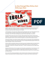 Hebat! Nigeria Dan Senegal Bisa Bebas Dari Ebola Dalam Beberapa Hari