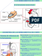 Geometría de La Herramienta de Corte