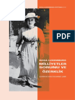Rosa Luxemburg - Milliyetler Sorunu Ve Özerklik PDF