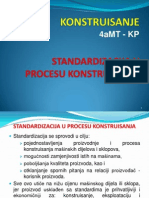 Standardizacija U Procesu Konstruisanja