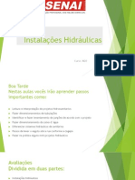 Instalações Hidráulicas Apresentação AGO PDF