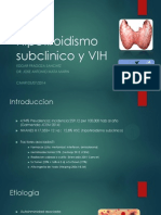 Hipotiroidismo Subclinico y VIH