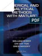 Numerical and Analytical Methods With MATLAB