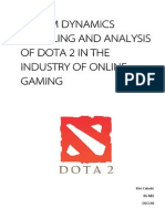 DOTA 2 System Dynamics