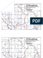 Isoyetas de intensidad de lluvia Chihuahua México