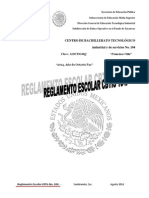 Reglamento Escolar Cbtis 104 - PDF