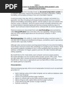 Download Unit-1 Introduction to Word Processor Spreadsheet and Presentation Tools A by onlytej SN24327994 doc pdf