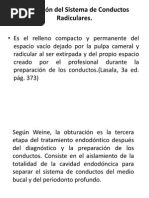 Obturación del Sistema de Conductos Radiculares.ppt