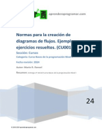 CU00139A Normas Creacion Diagramas Flujo Ejemplos Ejercicios Resueltos PDF