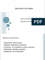 Six Sigma - PRESENTACION PDF