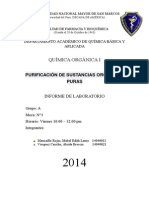 Informe de Orgánica 4