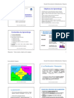 Tema 5 - El Proceso de Planificación, Visión, Misión, Objetivos PDF