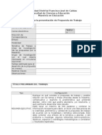 Formato Propuesta de Trabajo ME-UD